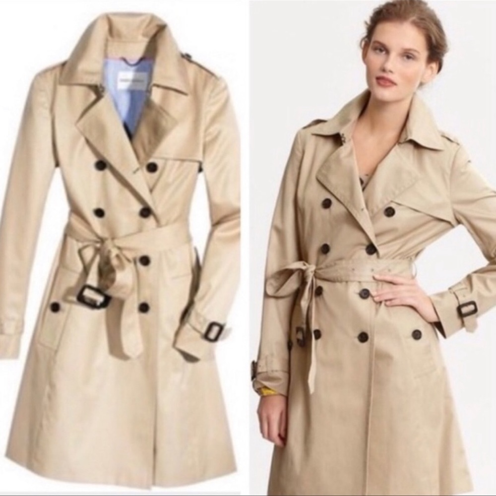 Banana Republic Classic Trench Coat Double Breast Tan/Beige